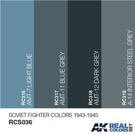 AK-Intertive Soviet Fighter 1943-45 Colors Set