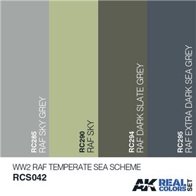 AK-Intertive WW2 RAF Temperate Sea Scheme Colors Set