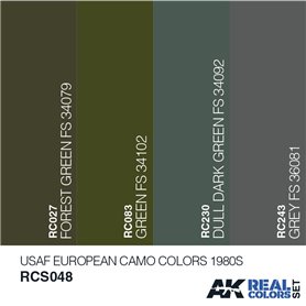 AK-Intertive USAF European Camo 1980s Scheme Set