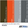 AK Intertive RCS053 Zestaw farb LUFTWAFFE 1960S-1990S COLORS