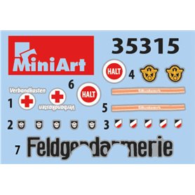 Mini Art 35315 German Feldgenardarmerie Spec Edit.