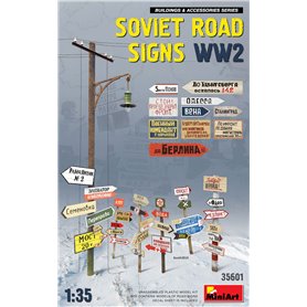 Mini Art 35601 Soviet Road Signs WWII