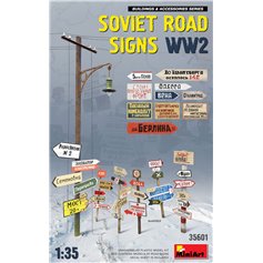 Mini Art 1:35 SOVIET ROAD SIGNS - WWII