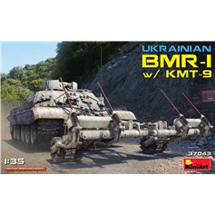 Mini Art 1:35 BMR-1 w/KMT-9 - UKRAINIAN 