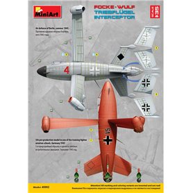 Mini Art 40002 Focke- Wulf Triebflugel Interceptor