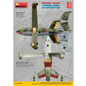 Mini Art 40002 Focke- Wulf Triebflugel Interceptor