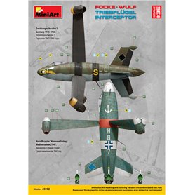 Mini Art 40002 Focke- Wulf Triebflugel Interceptor