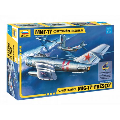 Zvezda 7318 1/72 Mig-17  " Fresco"