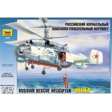 Zvezda 7247 1/72  KA-27 Rescue Helicopter