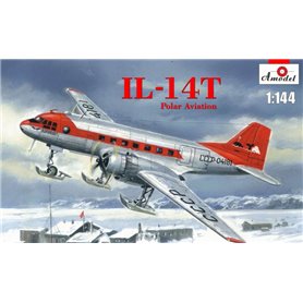 Amodel 1:144 Ilyushin Il-14T - POLAR AVIATION