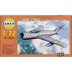 Smer 1:72 MiG-17PF - IN VIETNAM