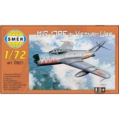 Smer 1:72 MiG-17PF - IN VIETNAM