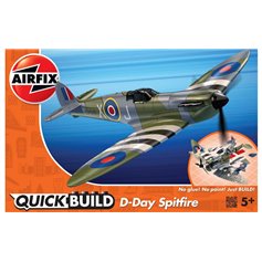 Airfix KLOCKI QUICKBUILD D-Day Spitfire 