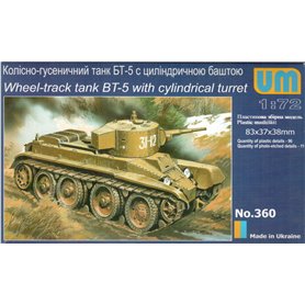UM 1:72 BT-5 WITH CYLINDRICAL TURRET