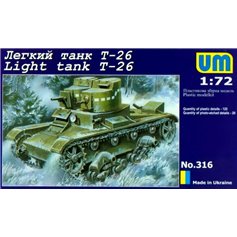 UM 1:72 T-26 - LIGHT TANK