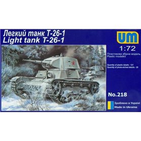 UMMT 1:72 T-26-1 - LIGHT TANK
