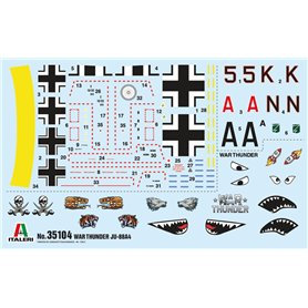 Italeri 35104 War Thunder Ju-88 A4  1/72