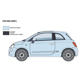 Italeri 3647 1/24 Fiat 500 ( 2007)