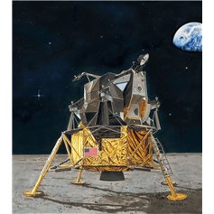 Revell 1:48 50TH MOON LANDING ANNIVERSARY - Apollo 11 - Lunar Module Eagle - z farbami