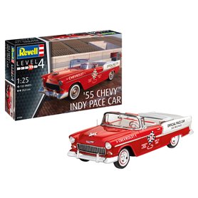 Revell 07686 '55 Chevy Indy Pace Car  1/25