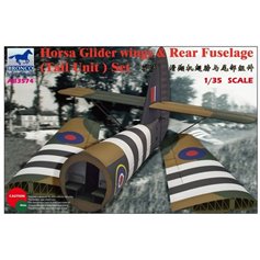 Bronco 1:35 Horsa Glider - WING AND REAER FUSEALGE SET