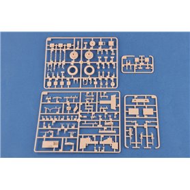 Hobby Boss 84537 M3A1 late vers. tow 122mmHowitzer