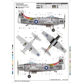 Trumpeter 1:32 AH-1H AD-6 Skyraider