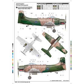 Trumpeter 1:32 AH-1H AD-6 Skyraider