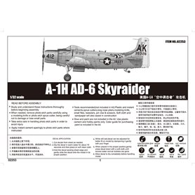 Trumpeter 1:32 AH-1H AD-6 Skyraider