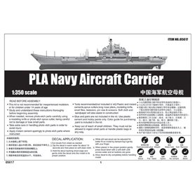 Trumpeter 1:350 PLA NAVY AIRCRAFT CARRIER