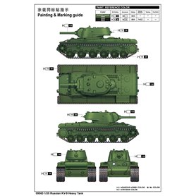 Trumpeter 09563 Russian KV-9 Heavy Tank