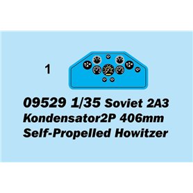 Trumpeter 09529 Soviet 2A3 "Kondensator 2P" 406mm 