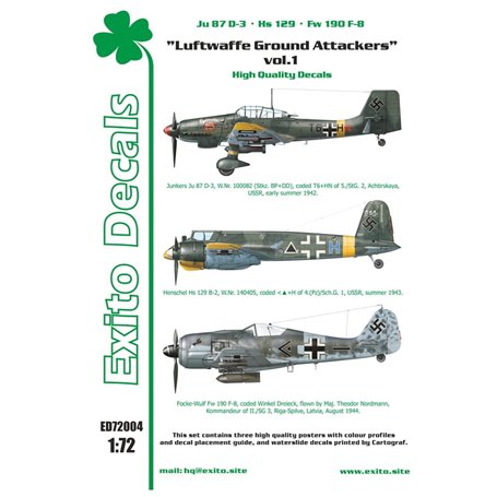 Exito ED72004 1/72 Luftwaffe Ground Attacke