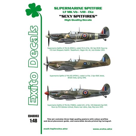 Exito ED48003 1/48 Sexy Spitfires