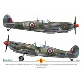 Exito EXITO DECALS 1:48 Kalkomanie SEXY SPITFIRES - Supermarine Spitfire LF Mk.vb - Mk.VIII - Mk.IXe- cz.1