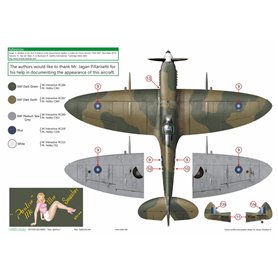 Exito EXITO DECALS 1:48 Kalkomanie SEXY SPITFIRES - Supermarine Spitfire LF Mk.vb - Mk.VIII - Mk.IXe- cz.1