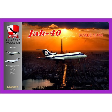 Big Model 1440017 Jak-40 LOT