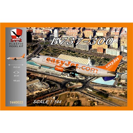 Big Model 1440023 B737-300 Easy Jet