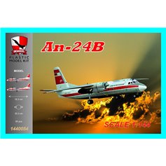 Big Model 1:144 Antonov Aa-24 - INTERFLUG