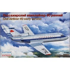 Eastern Express 1:144 Yakovlev Yak-40 - CIVIL AIRLINER - early version
