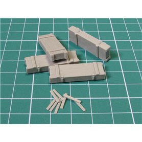 Wooden Ammo Boxes for 7.5 cm Pak 40