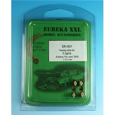 Eureka XXL 1:35 Towing cables for T-34/76 Model 1942 Zavod 112 