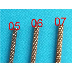 1.35mm Metal wire rope for AFV Kits