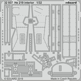 He 219 interior Revell