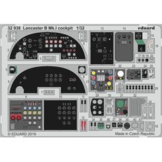 Eduard ZOOM 1:32 Cockpit elements for Avro Lancaster B Mk.I / HKM