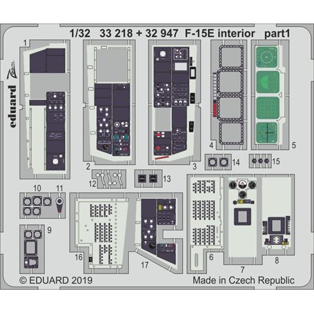 F-15E interior TAMIYA