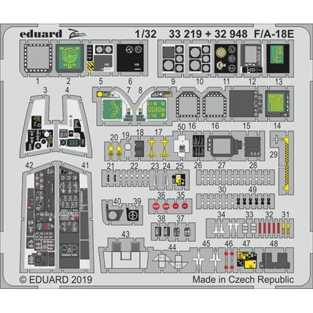 F/A-18E interior REVELL