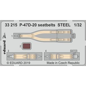 P-47D-20 seatbelts STEEL TRUMPETER