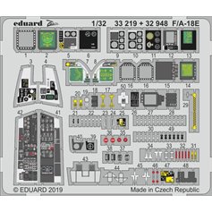 Eduard ZOOM 1:32 Cockpit elements for F/A-18E / Revell