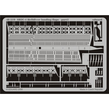 SB2C-4 landing flaps REVELL/MON./Accurate Miniatures